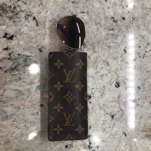 Authentic Louis Vuitton sunnies/eyeglass case
